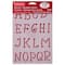 6 Pack: Alphabet Casual Stencils, 7" x 10" by Craft Smart®